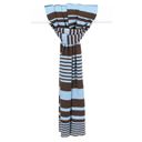 Striped Knit Scarf