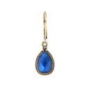 Faceted Crystal Teardrop