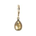Faceted Crystal Teardrop
