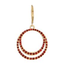Double Crystal Hoop