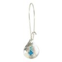 Domed Crystal Teardrop