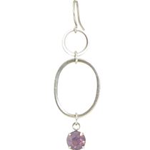 Linked Crystal Hoop