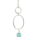 Linked Crystal Hoop