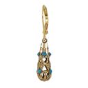 Crystal Filigree Teardrop