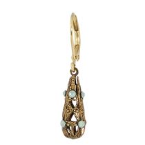 Crystal Filigree Teardrop