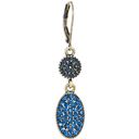 Round Oval Pave