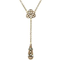 Crystal Filigree Teardrop