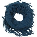 Knit Tassel Infinity
