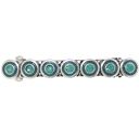 Braided Enamel Crystal Barrette