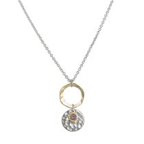 Metal Crystal Necklace