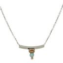 Stacked Crystals Necklace