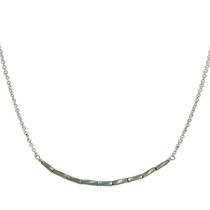 Glass Bugle Bead Necklace