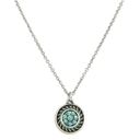 Braided Enamel Crystal Necklace