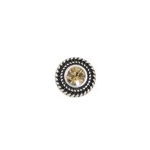 Braided Crystal Post