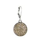 Round Crystal Dangle