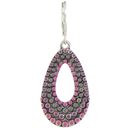 Teardrop Mosaic Hoop