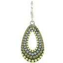Teardrop Mosaic Hoop