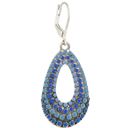 Teardrop Mosaic Hoop
