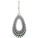 Teardrop Mosaic Hoop
