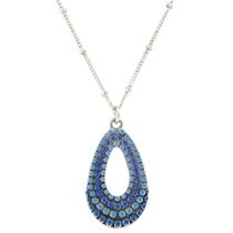 Teardrop Mosaic Hoop