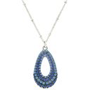 Teardrop Mosaic Hoop