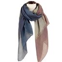 Pleated Abstract Scarf