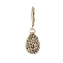Pave Crystal Teardrop