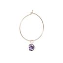 Crystal Wire Hoop