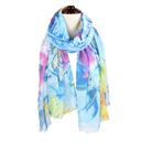 Watercolor Flower Scarf