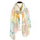 Watercolor Flower Scarf