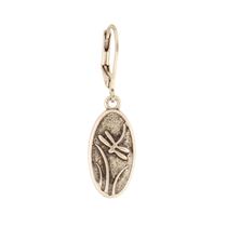 Enamel Dragonfly Earring