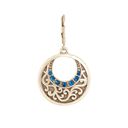 Scroll Hoop Earring