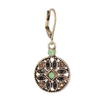 Crystal Round Earring