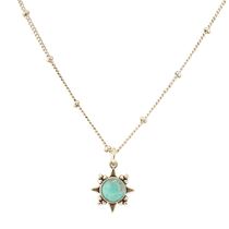 Starburst Natural Stone Necklace