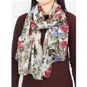 Flower Print Scarf
