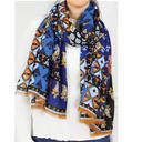 Patchwork Print Scarf